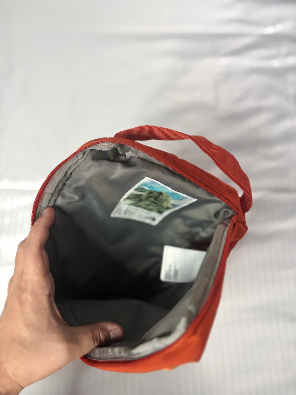 The North Face Rust Orange Sling Belt Bag - Picture 3 of 5